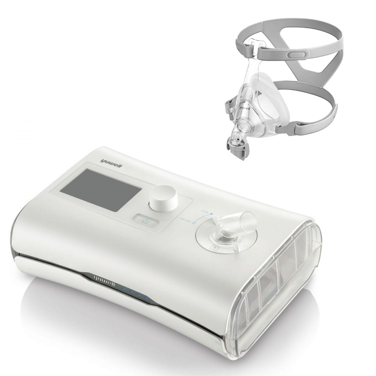 aparat do leczenia bezdechu sennego auto cpap yh 550 z nawil aczem i mask 8 1