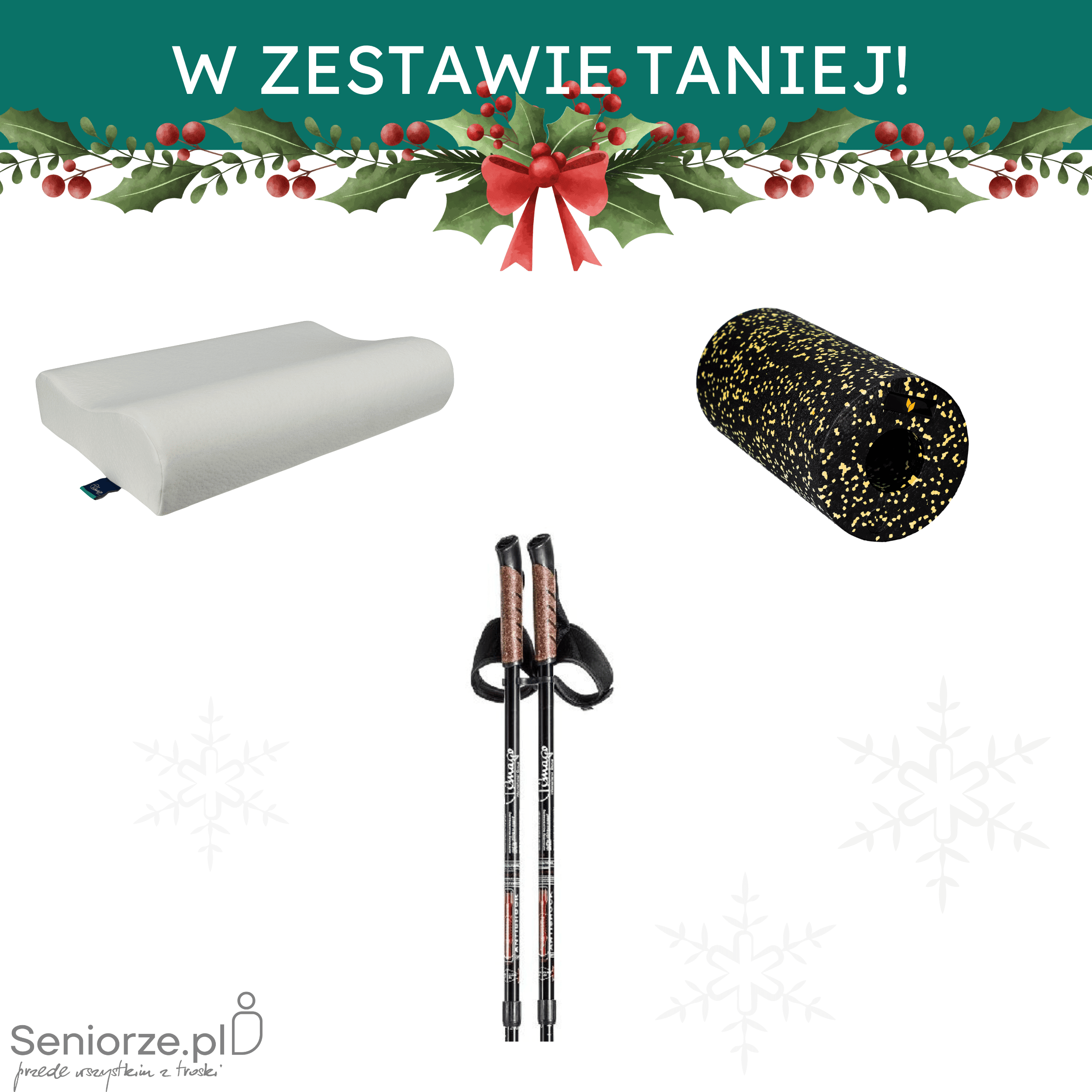 Zestaw kijki poduszka roller